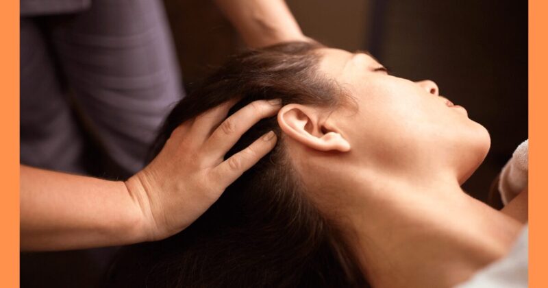 美容室のヘッドスパ