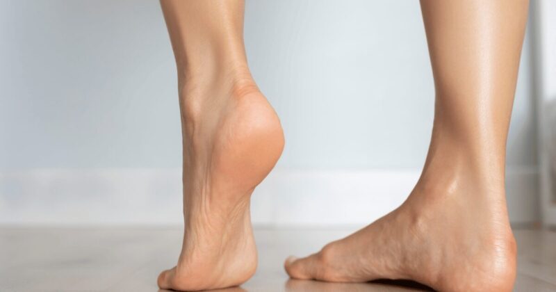 つるんとした綺麗なかかと